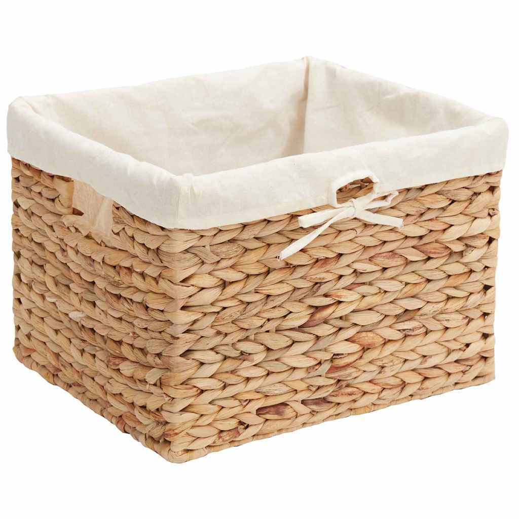 vidaXL Kosze do przechowywania 3 pcs Naturalny Hiacynt wodny