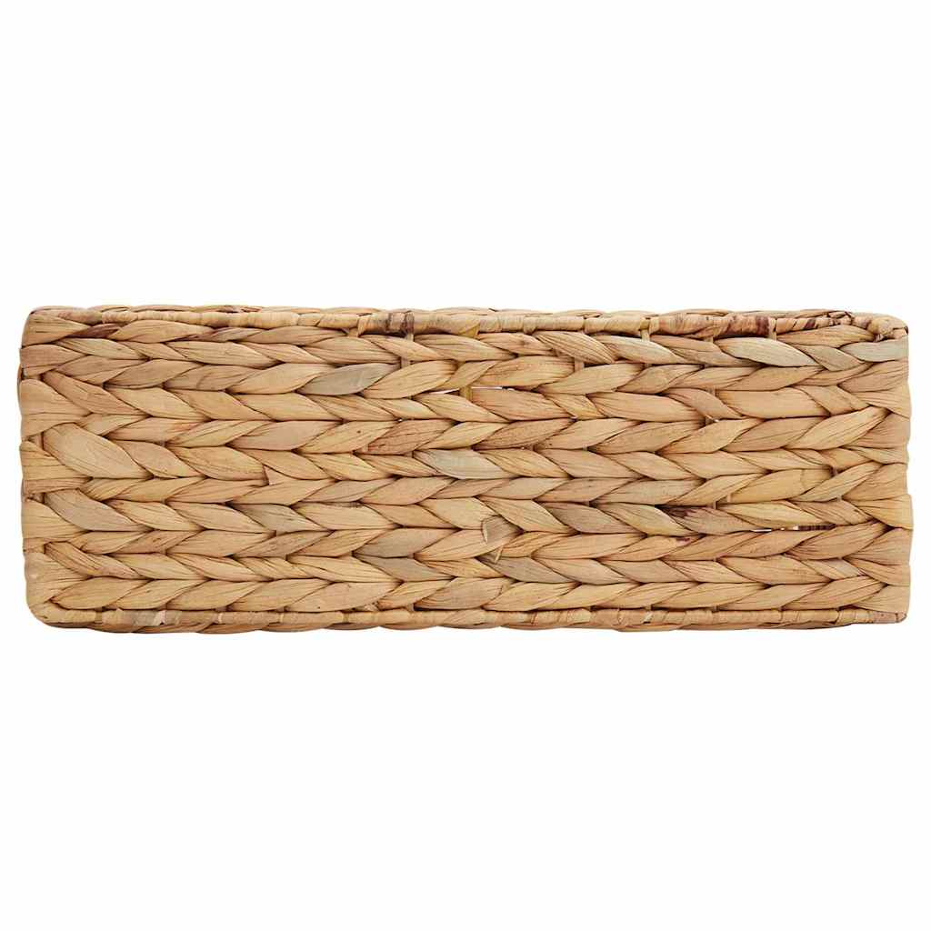 vidaXL Kosze na magazyny 2 pcs Naturalny 39 x 14 x 25 cm Hiacynt wodny