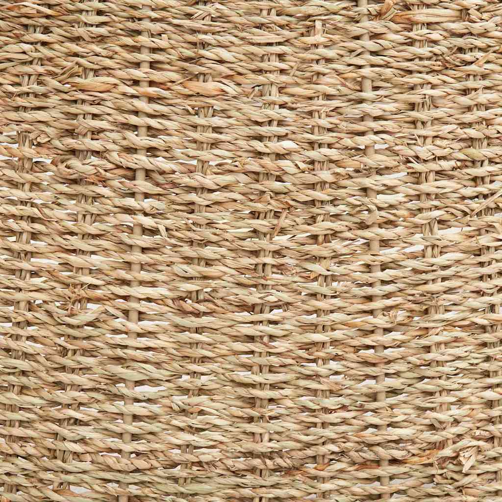 vidaXL Kołnierz do Choinki Okrągły naturalny 75 x 75 x 25 cm