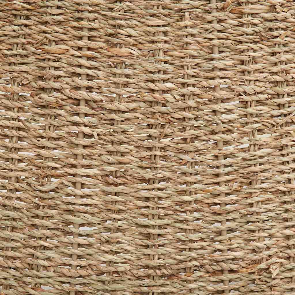 vidaXL Kołnierz do Choinki Okrągły naturalny 90 x 90 x 28 cm