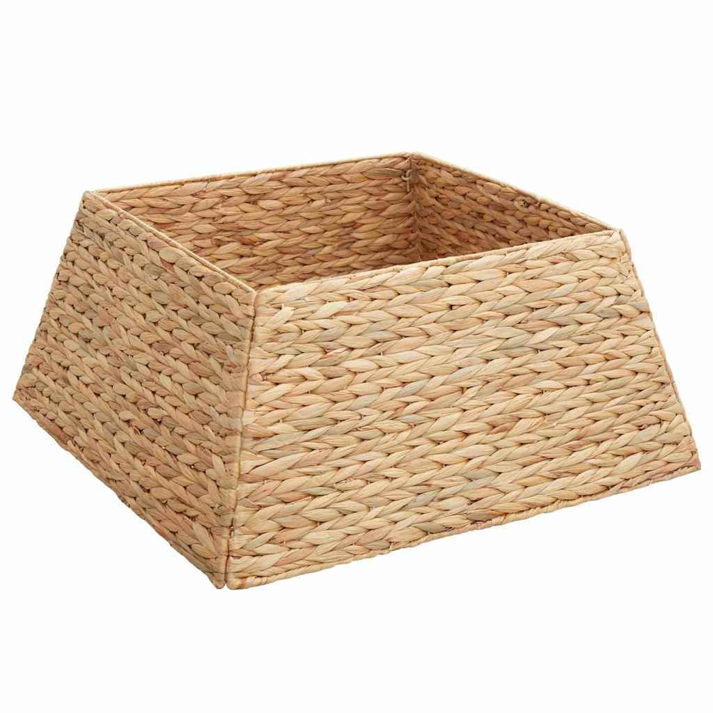 vidaXL Kołnierz do Choinki Kwadrat brązowy 60 x 60 x 28 cm