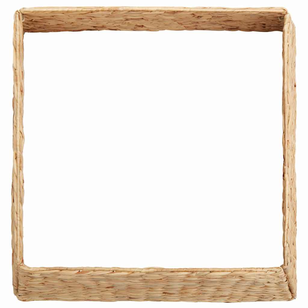 vidaXL Kołnierz do Choinki Brązowy 70 x 70 x 28 cm Hiacynt wodny