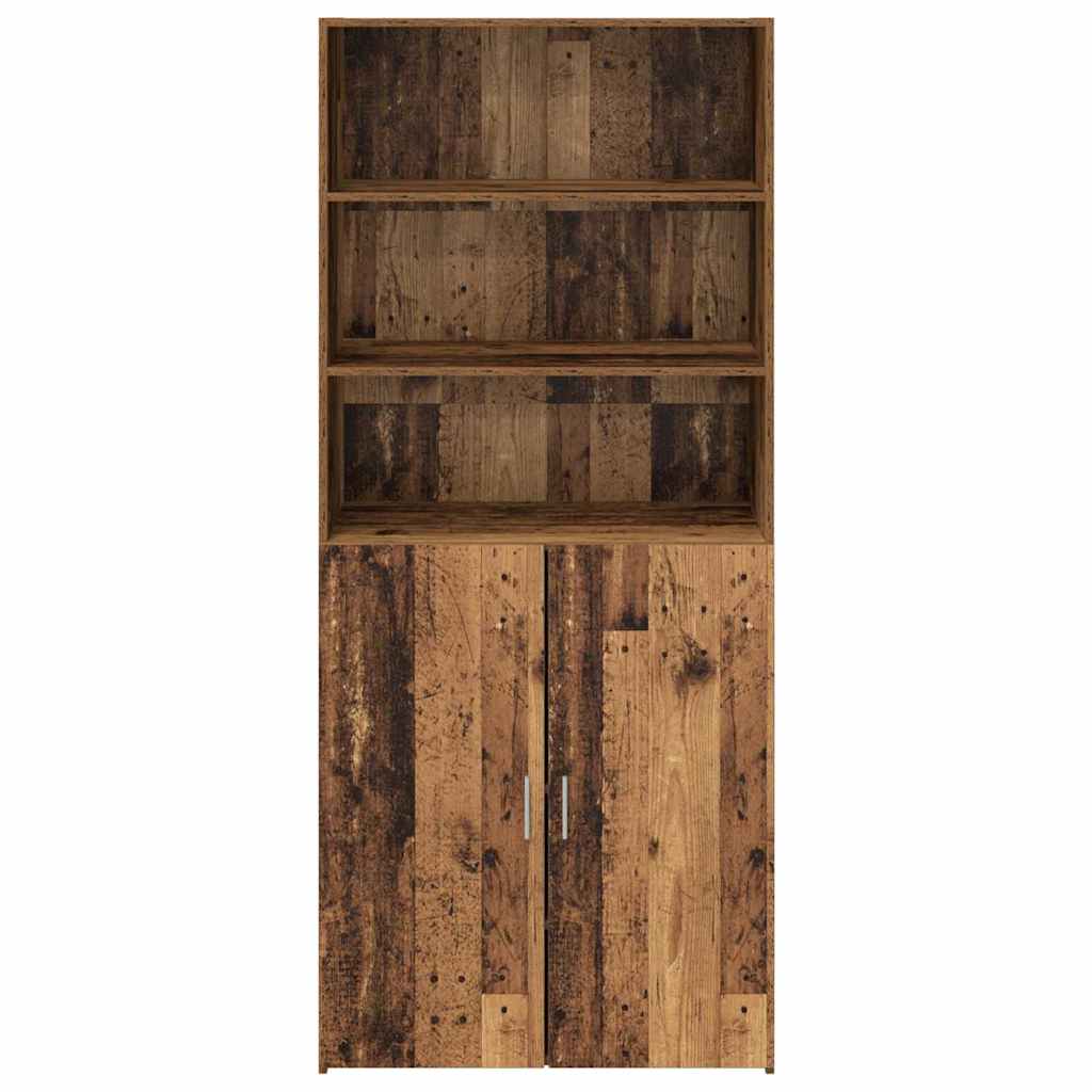 vidaXL Highboard Stare drewno 80 x 42,5 x 185 cm