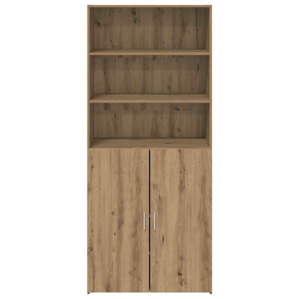 vidaXL Highboard Dąb rzemieślniczy 80 x 42,5 x 185 cm