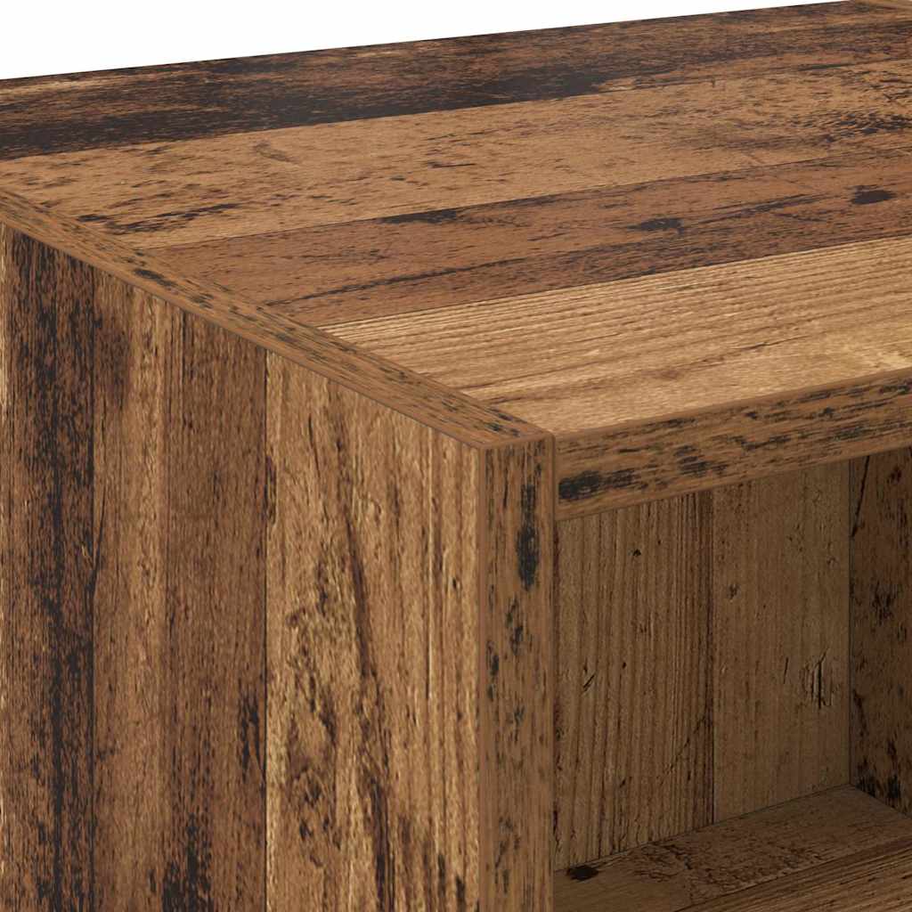 vidaXL Highboard z szufladą Stare drewno 40 x 42,5 x 185 cm