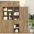 vidaXL Highboard z szufladą Dąb rzemieślniczy 40 x 42,5 x 185 cm