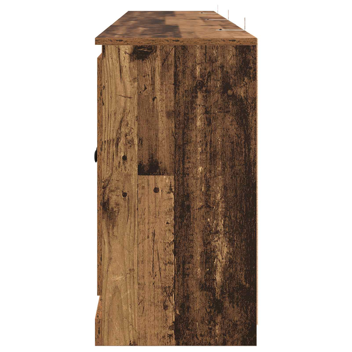 vidaXL Komody 3 szt. Stare drewno 210 x 35,5 x 67,5 cm