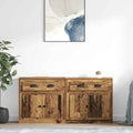 vidaXL Komody 2 szt. Stare drewno 70 x 35,5 x 67,5 cm