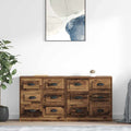 vidaXL Komody 2 szt. Stare drewno 70 x 35,5 x 67,5 cm
