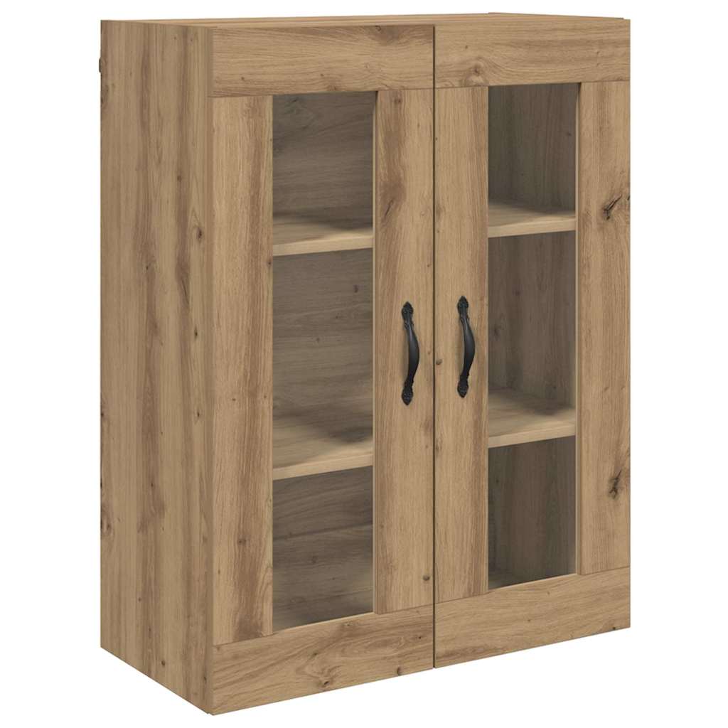 vidaXL Szafki ścienne 2 pcs Dąb rzemieślniczy 69,5 x 34 x 90 cm