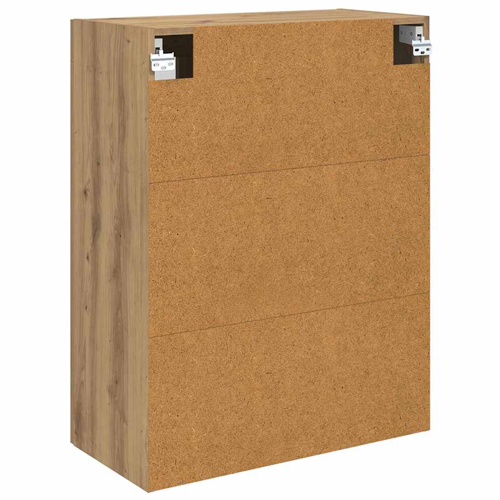 vidaXL Szafki ścienne 2 pcs Dąb rzemieślniczy 69,5 x 34 x 90 cm