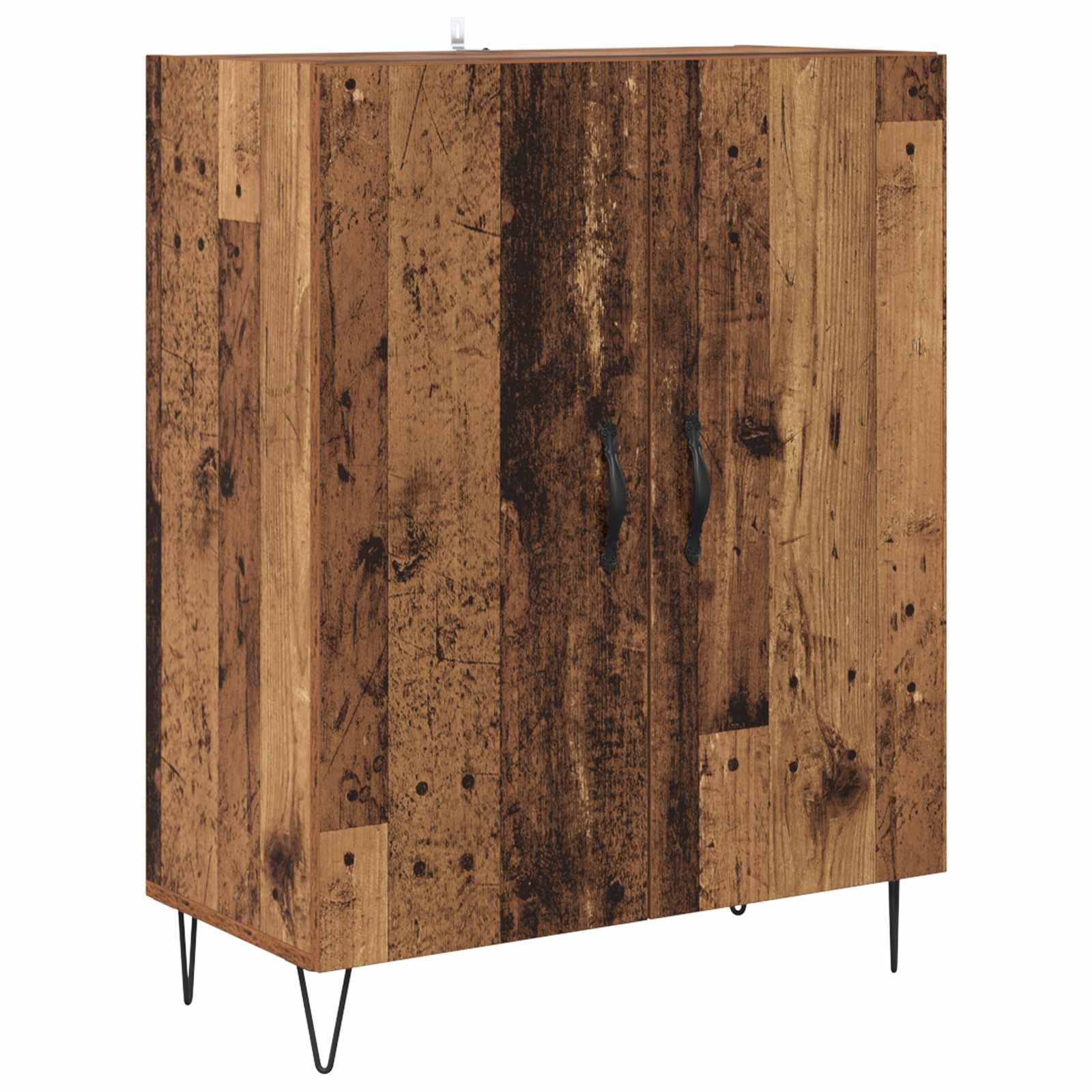 vidaXL Highboard Stare drewno 69,5 x 34 x 180 cm