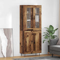 vidaXL Highboard Stare drewno 69,5 x 34 x 90 cm