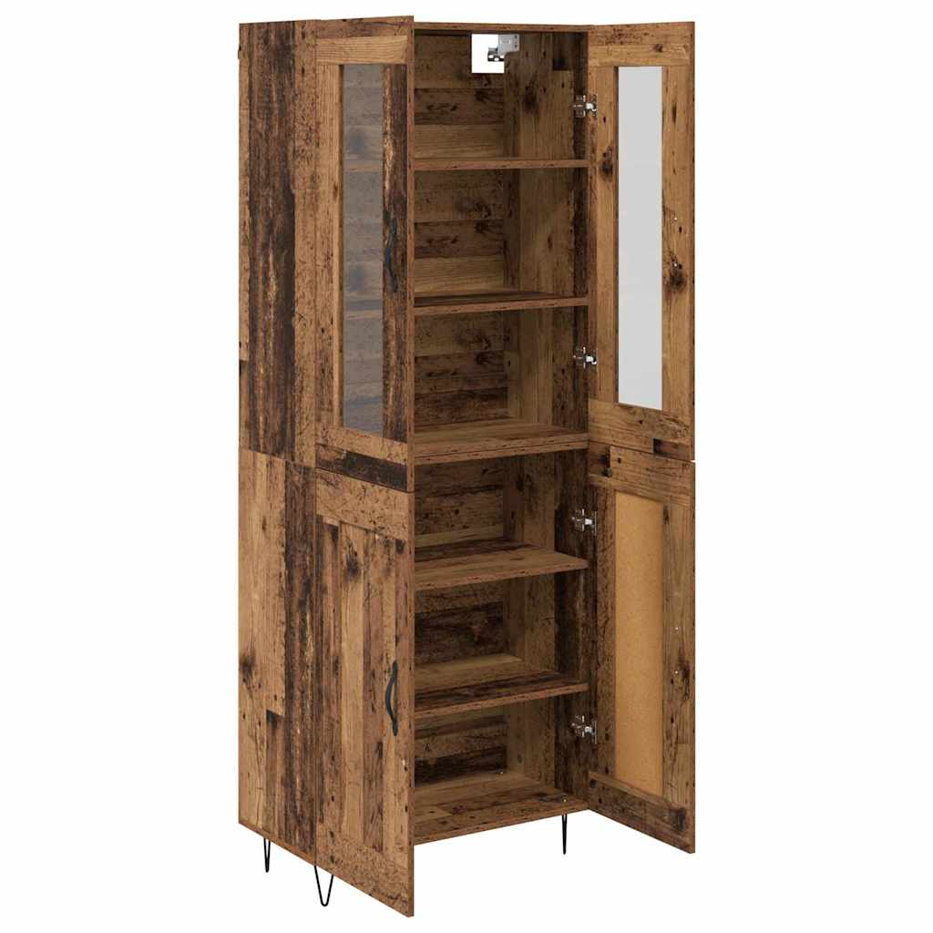 vidaXL Highboard Stare drewno 69,5 x 34 x 90 cm