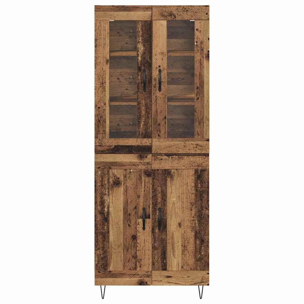 vidaXL Highboard Stare drewno 69,5 x 34 x 90 cm