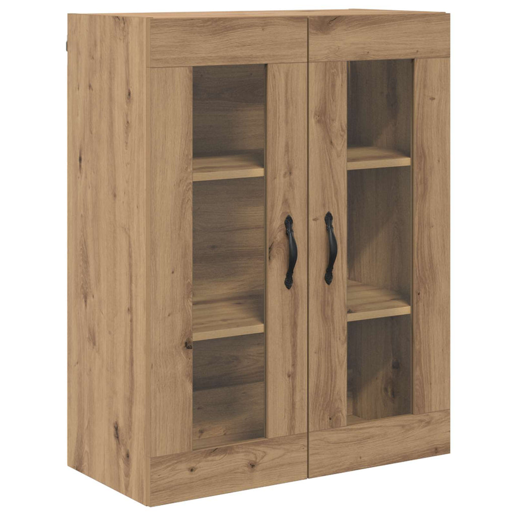 vidaXL Highboard Dąb rzemieślniczy 69,5 x 34 x 180 cm