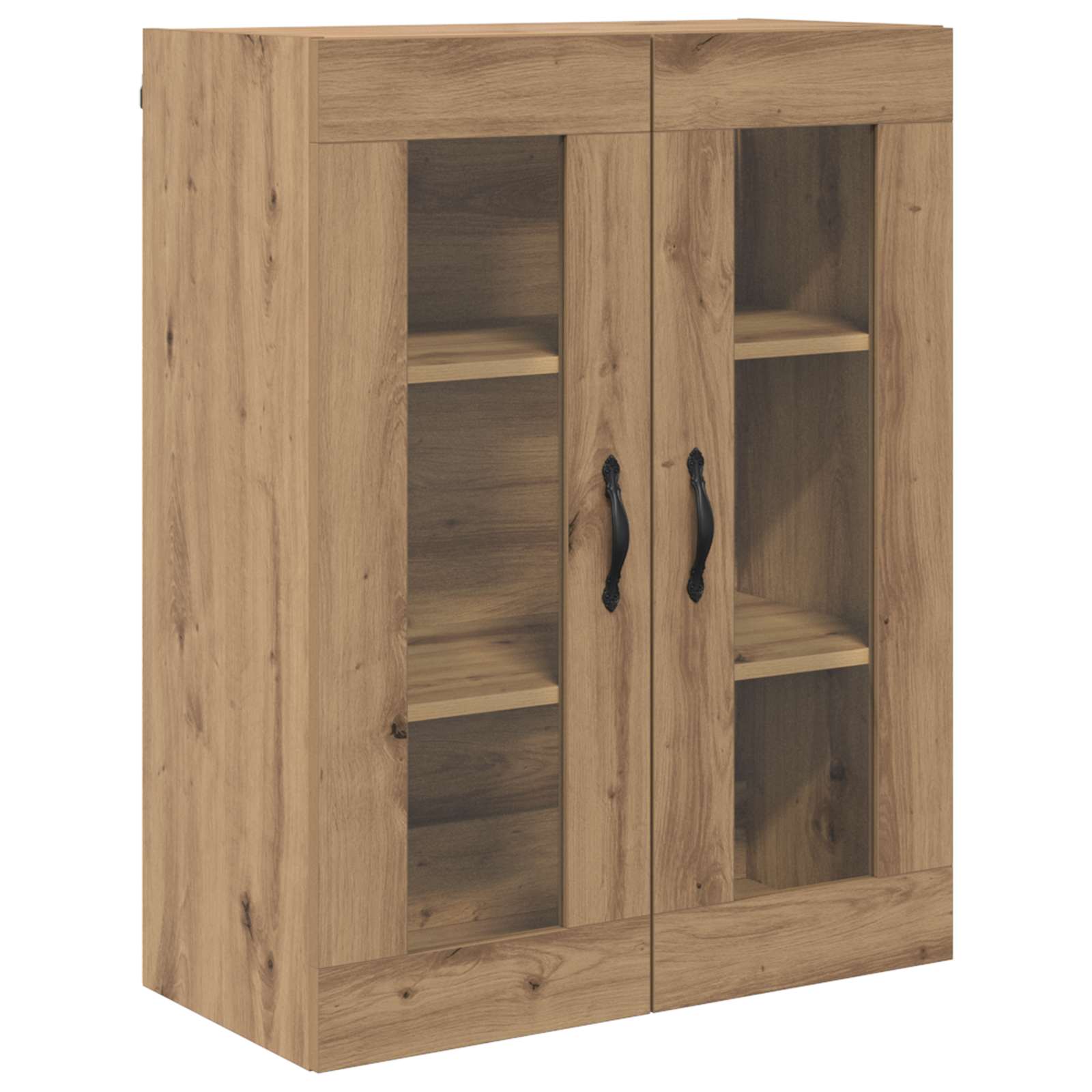 vidaXL Highboard Dąb rzemieślniczy 69,5 x 34 x 180 cm