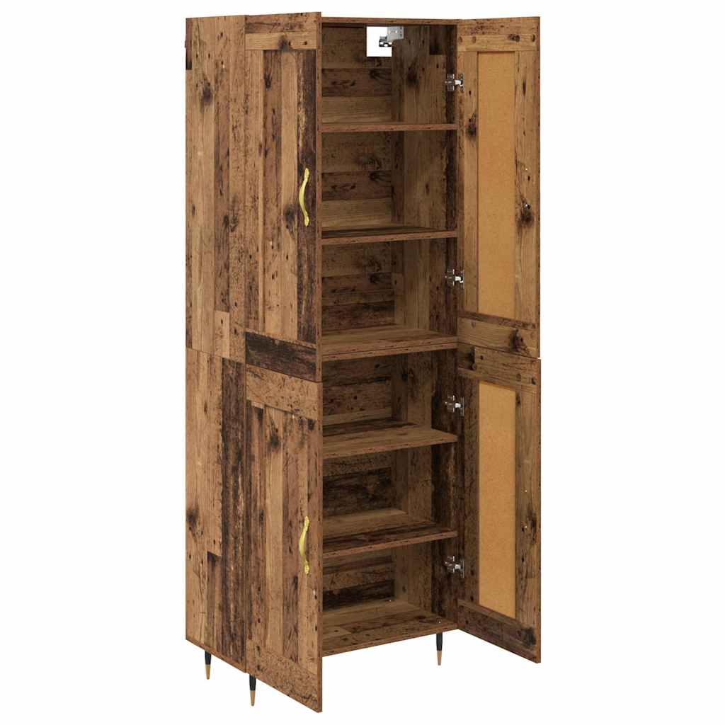 vidaXL Highboard Stare drewno 69,5 x 34 x 90 cm