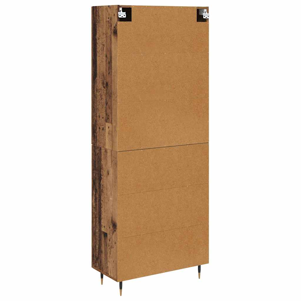 vidaXL Highboard Stare drewno 69,5 x 34 x 90 cm