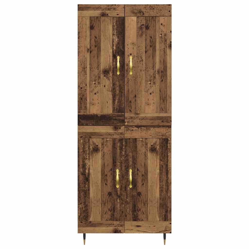 vidaXL Highboard Stare drewno 69,5 x 34 x 90 cm
