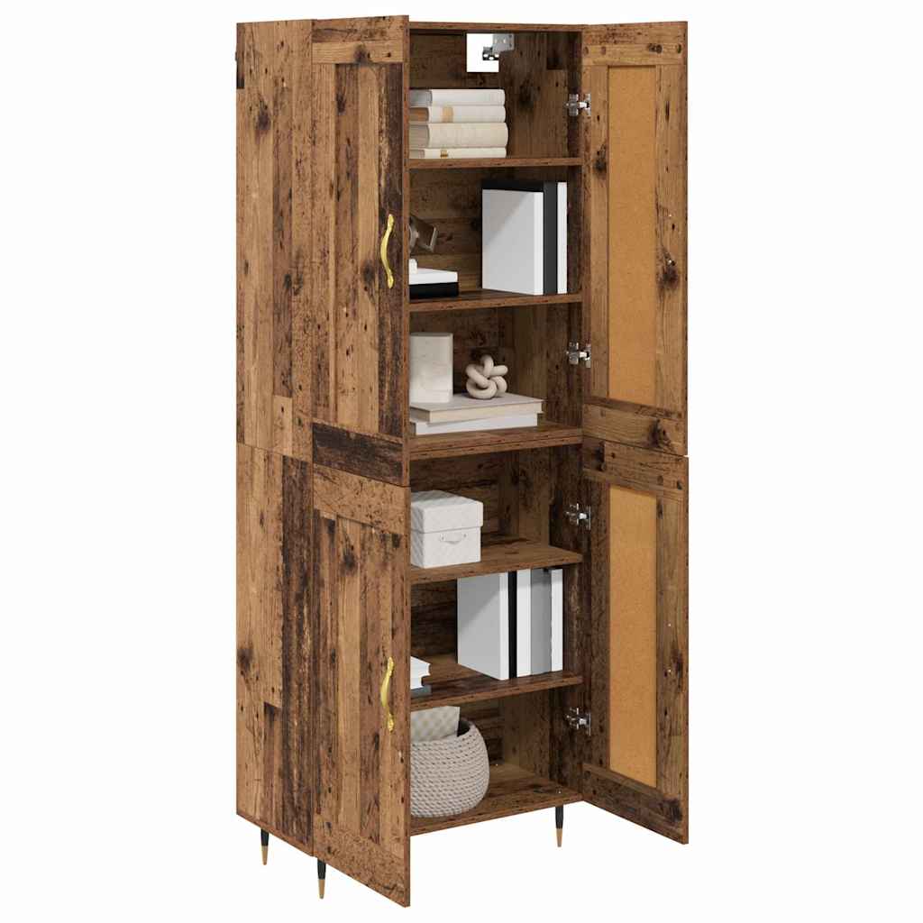 vidaXL Highboard Stare drewno 69,5 x 34 x 90 cm