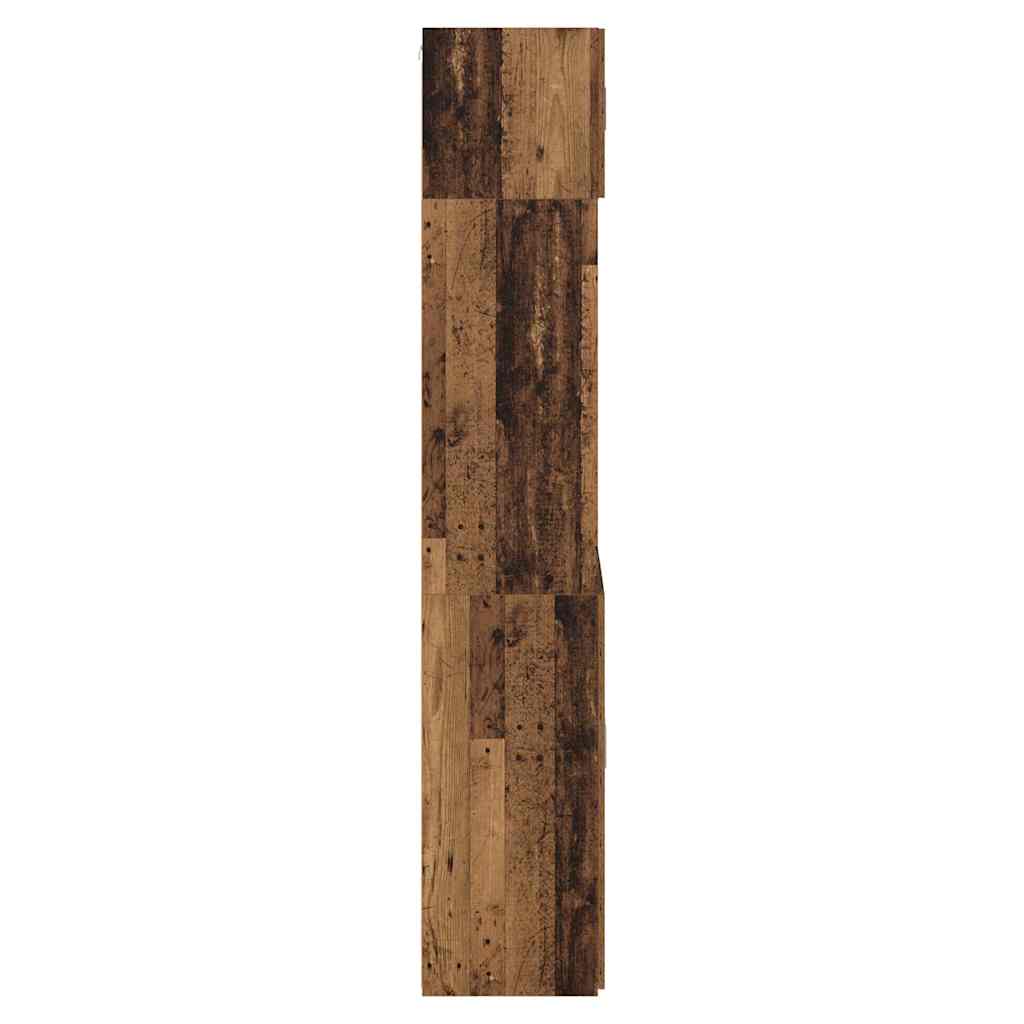 vidaXL Szafka do przechowywania Stare drewno 80 x 42,5 x 225 cm