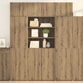 vidaXL Szafka do przechowywania Dąb rzemieślniczy 80 x 42,5 x 225 cm