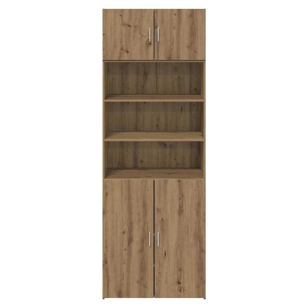 vidaXL Szafka do przechowywania Dąb rzemieślniczy 80 x 42,5 x 225 cm