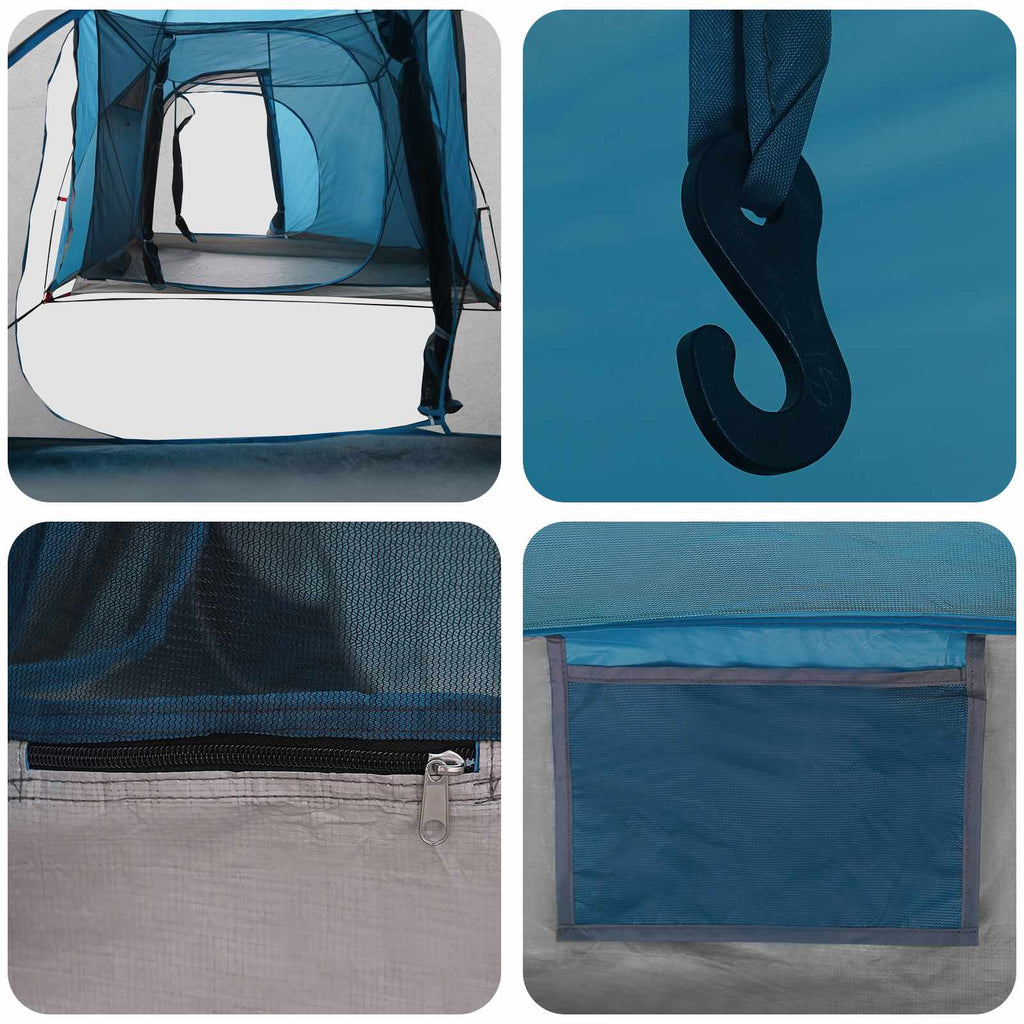 vidaXL Namiot tunelowy niebieski 520 x 260 x 175 cm