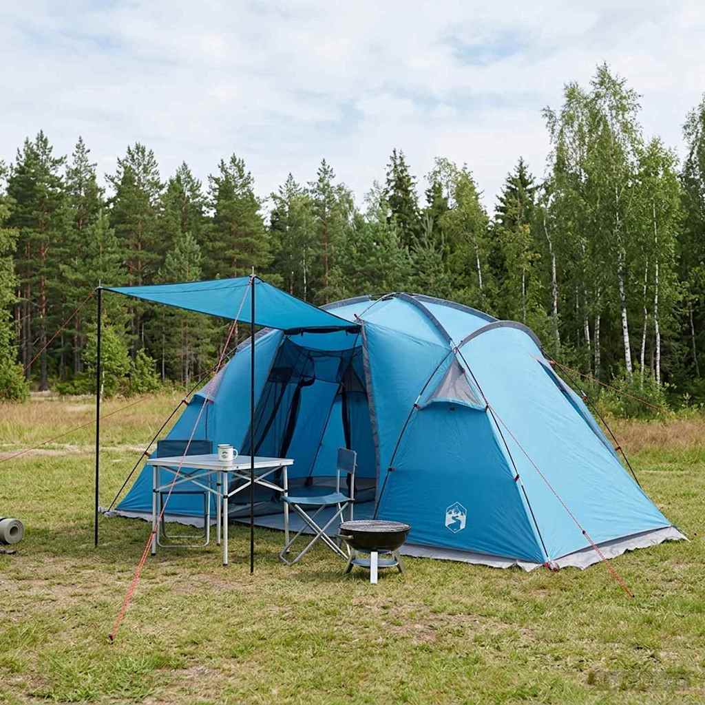 vidaXL Namiot tunelowy niebieski 520 x 260 x 175 cm