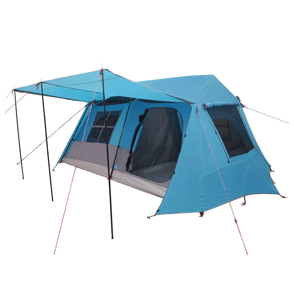 vidaXL Namiot tunelowy niebieski 400 x 278 x 182 cm