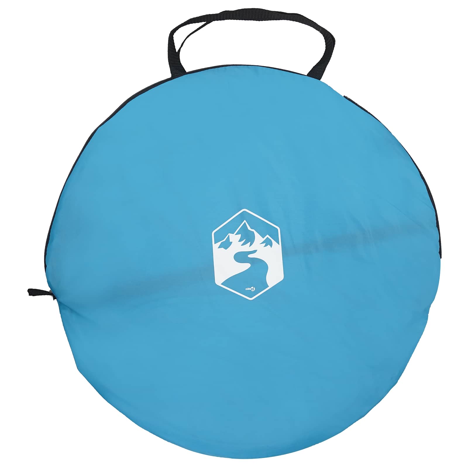 vidaXL Namiot Toaletowy z Wieszakiem niebieski 97 x 126 cm