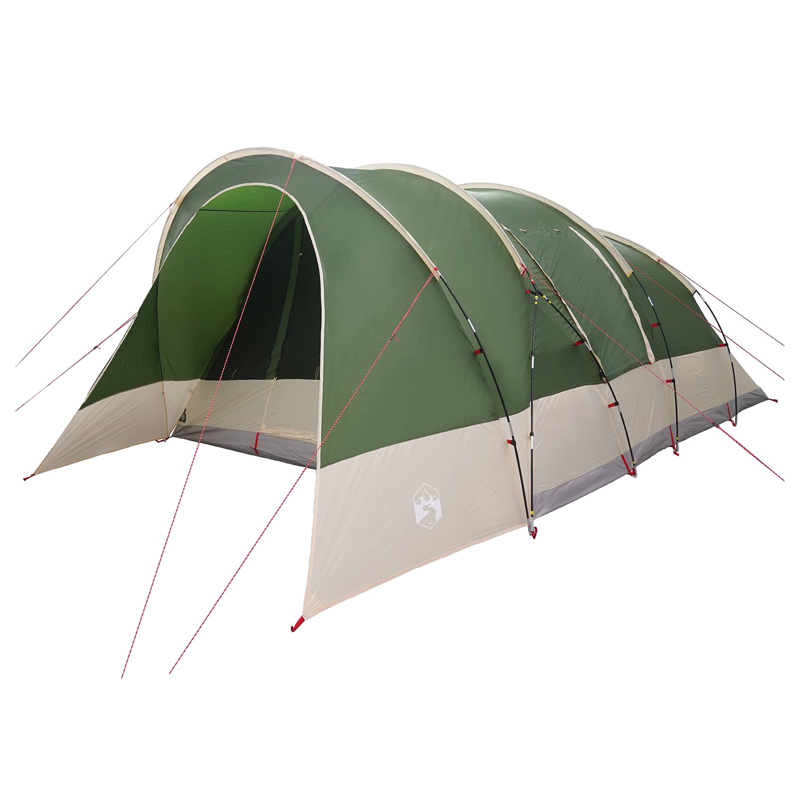 vidaXL Namiot tunelowy zielony 560 x 395 x 212 cm