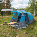vidaXL Namiot tunelowy niebieski 390 x 215 x 152 cm