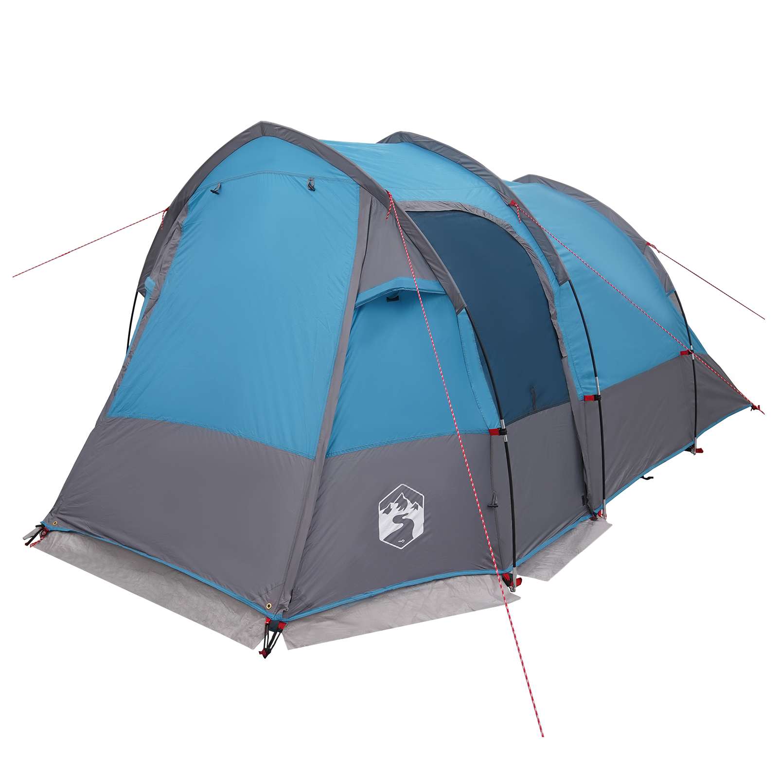 vidaXL Namiot tunelowy niebieski 390 x 215 x 152 cm