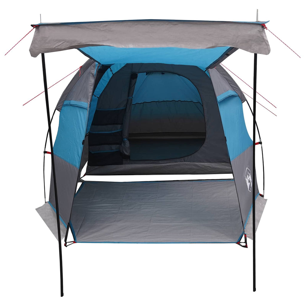 vidaXL Namiot tunelowy niebieski 390 x 215 x 152 cm