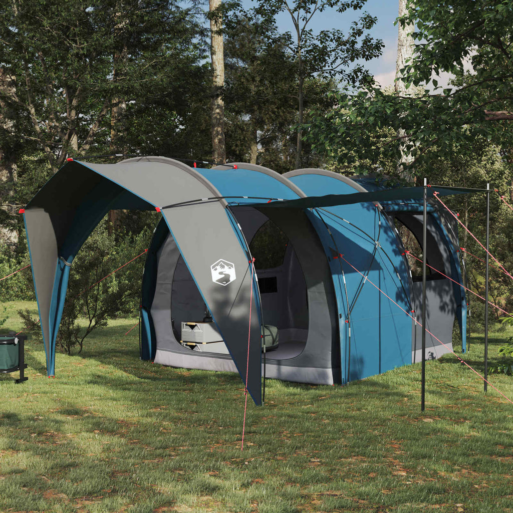 vidaXL Namiot tunelowy Niebieski 382 x 262 x 214 cm