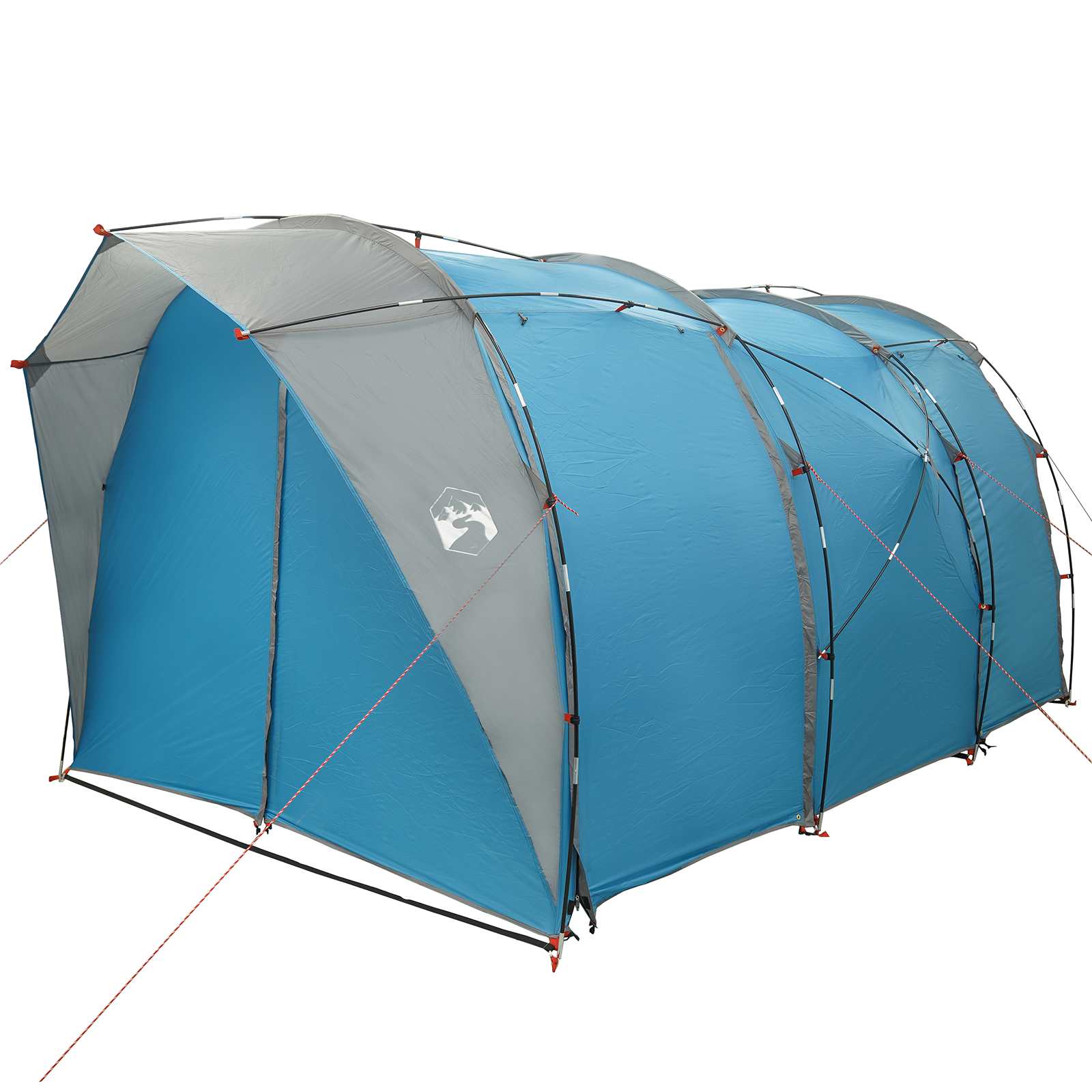 vidaXL Namiot tunelowy Niebieski 382 x 262 x 214 cm