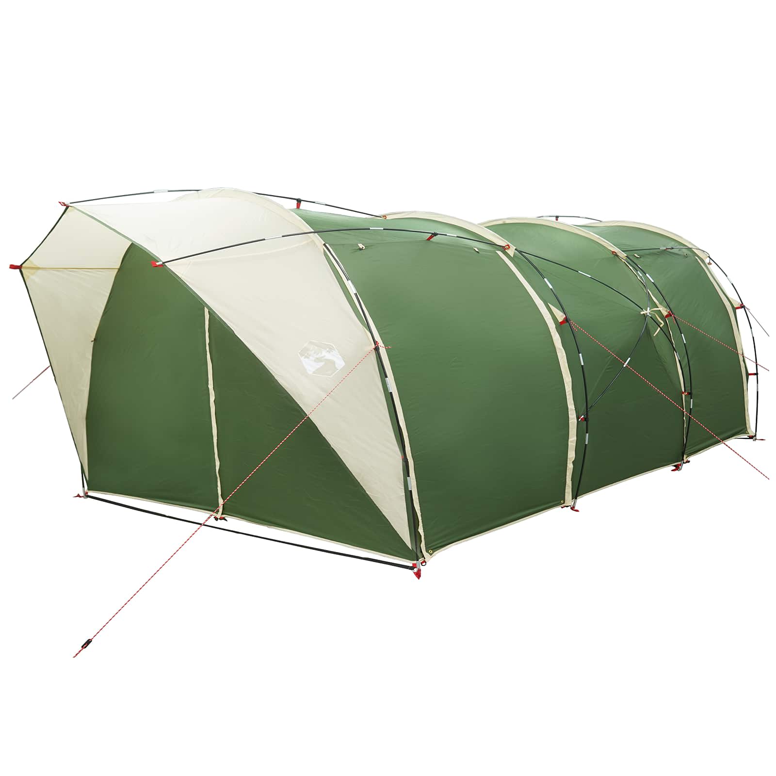 vidaXL Namiot tunelowy Zielony 562 x 265 x 216 cm