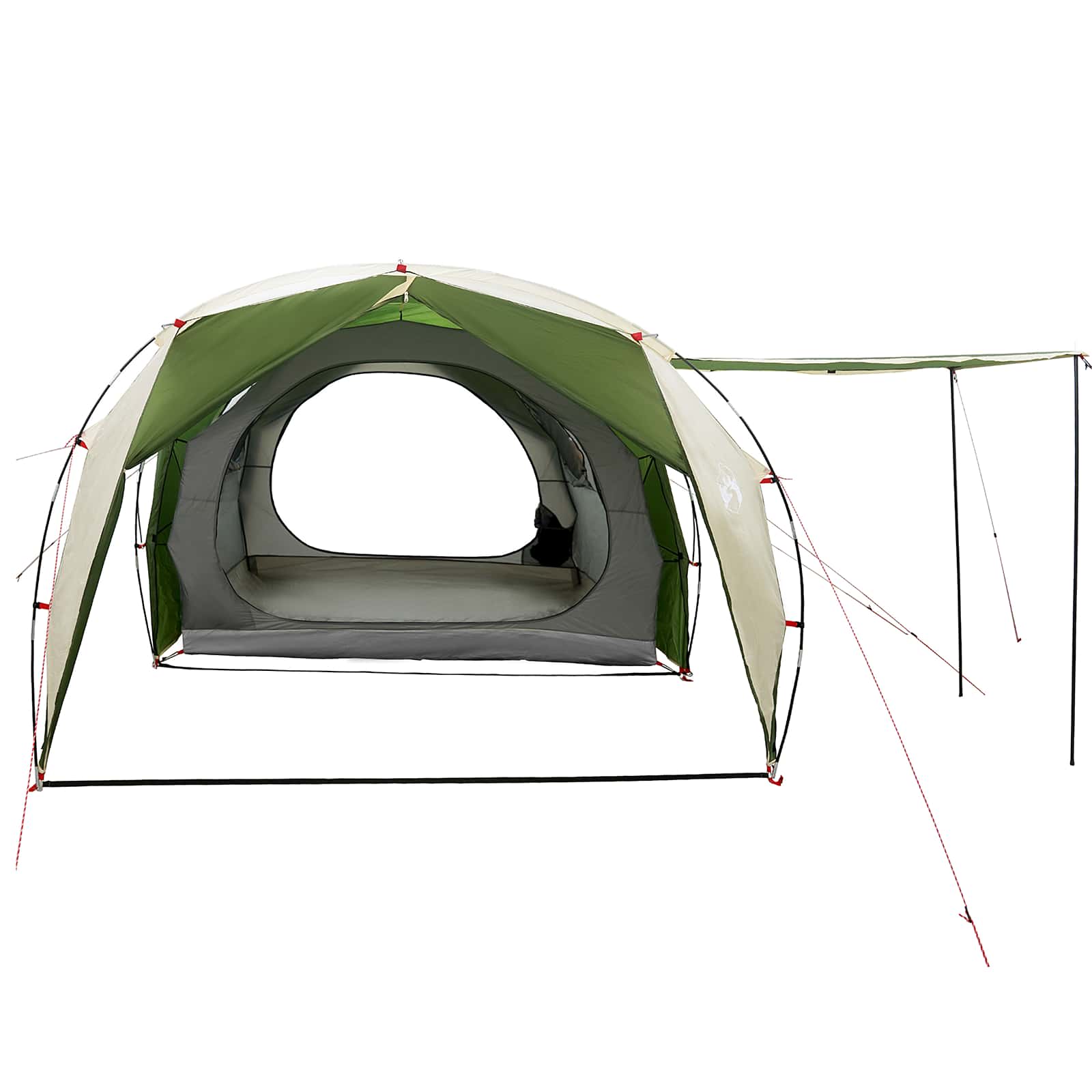 vidaXL Namiot tunelowy Zielony 562 x 265 x 216 cm