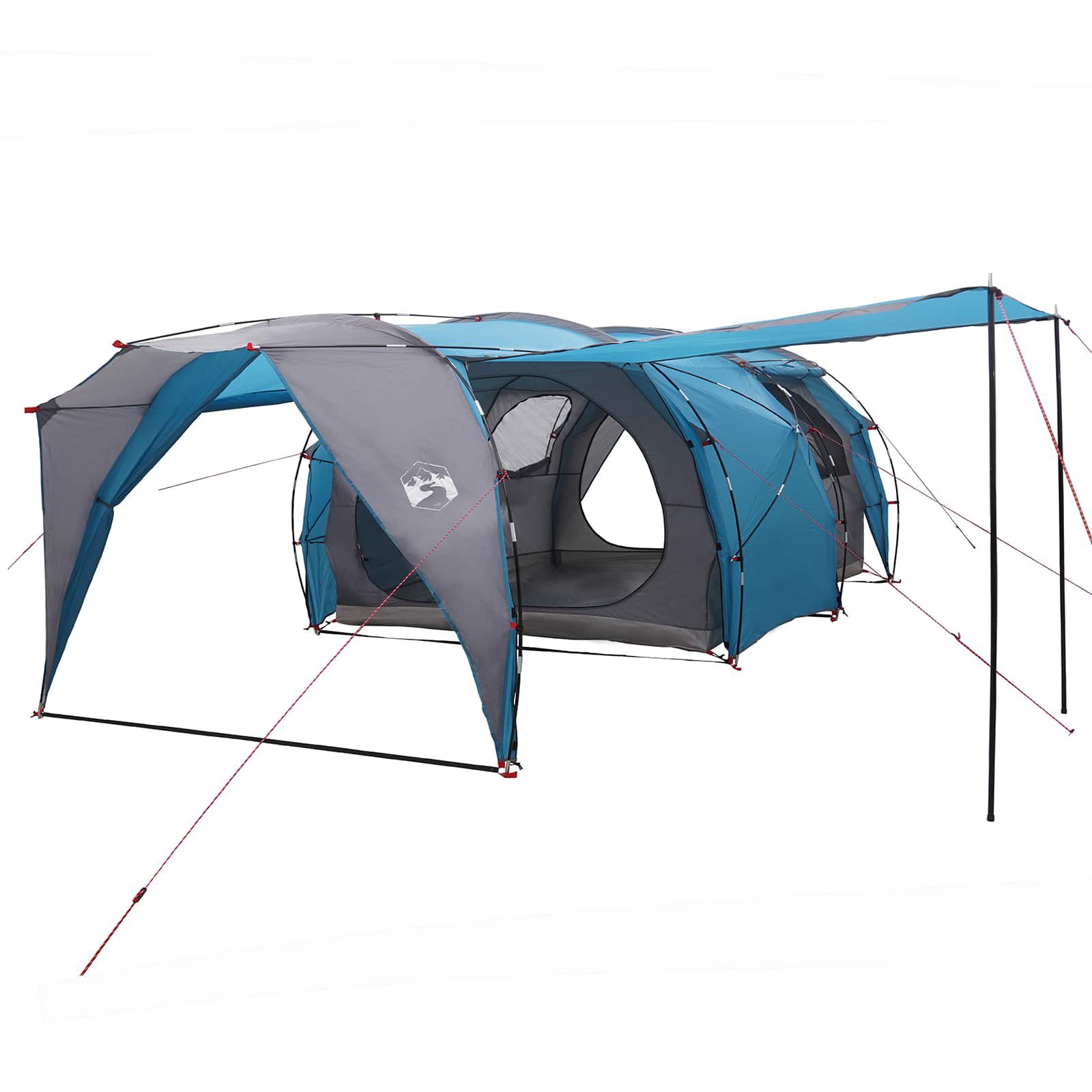 vidaXL Namiot tunelowy Niebieski 562 x 265 x 216 cm