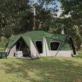 vidaXL Namiot rodzinny Zielony 610 x 610 x 210 cm