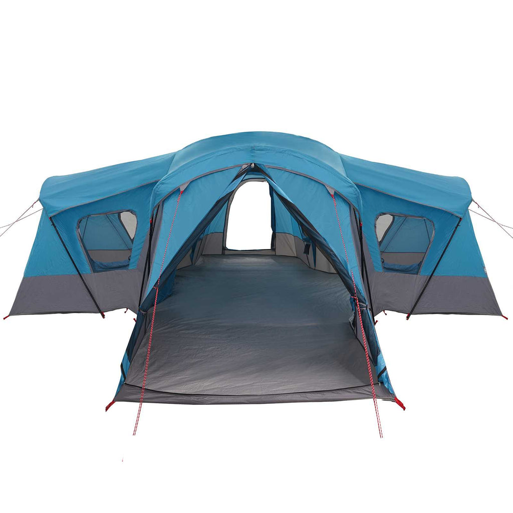 vidaXL Namiot rodzinny Niebieski 610 x 610 x 210 cm
