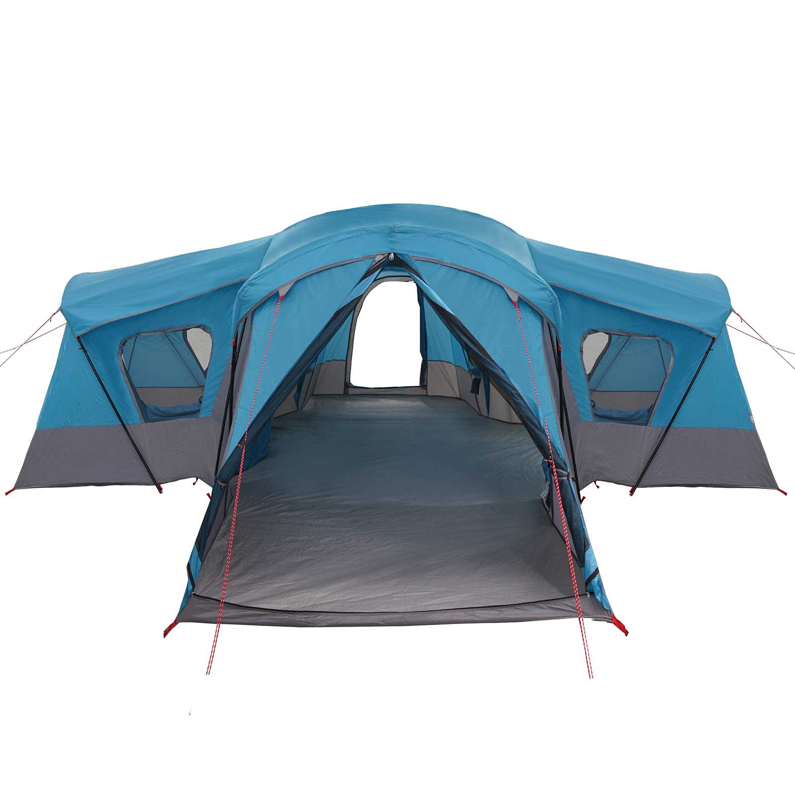 vidaXL Namiot rodzinny Niebieski 610 x 610 x 210 cm