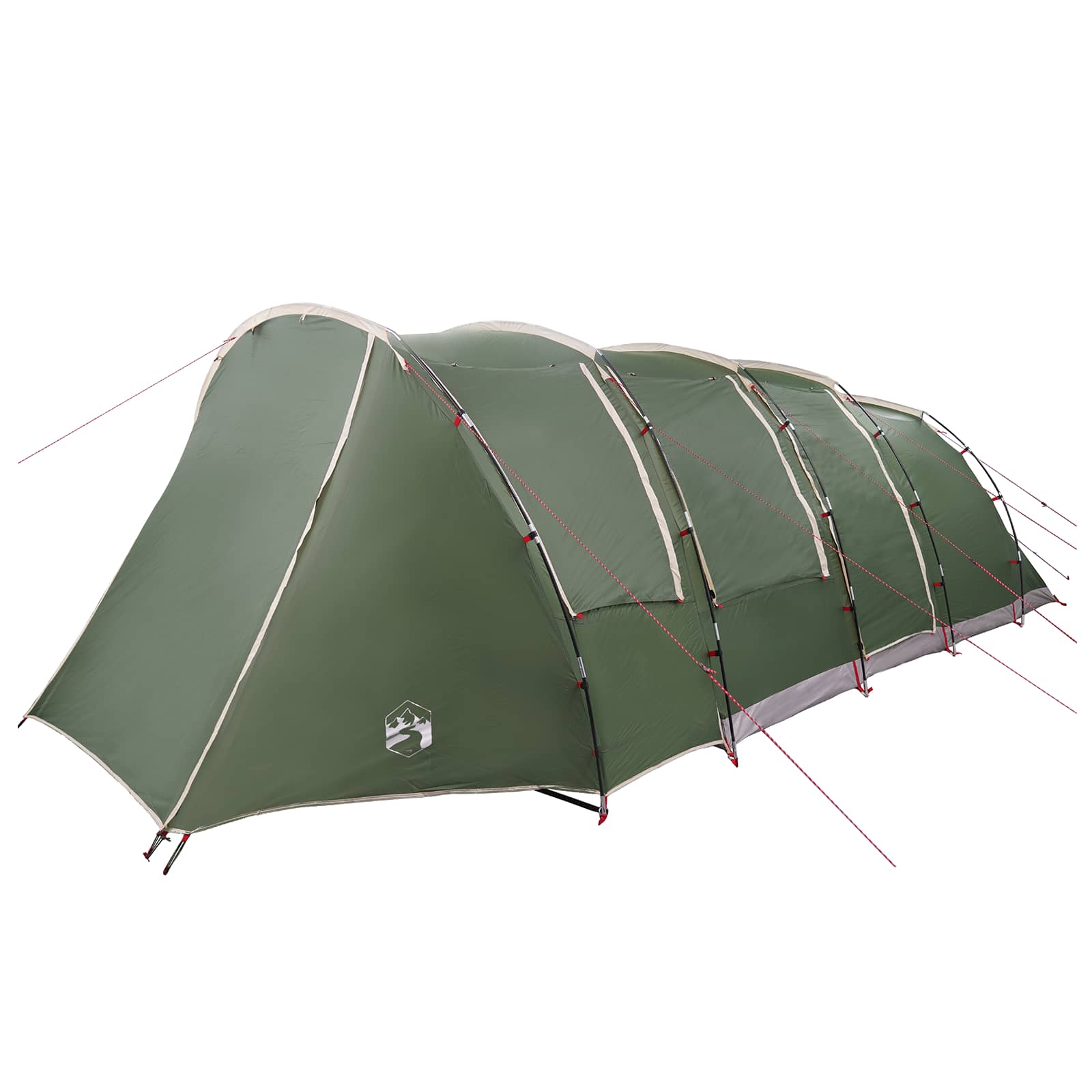 vidaXL Namiot tunelowy zielony 675 x 392 x 210 cm