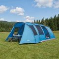 vidaXL Namiot tunelowy niebieski 675 x 392 x 210 cm