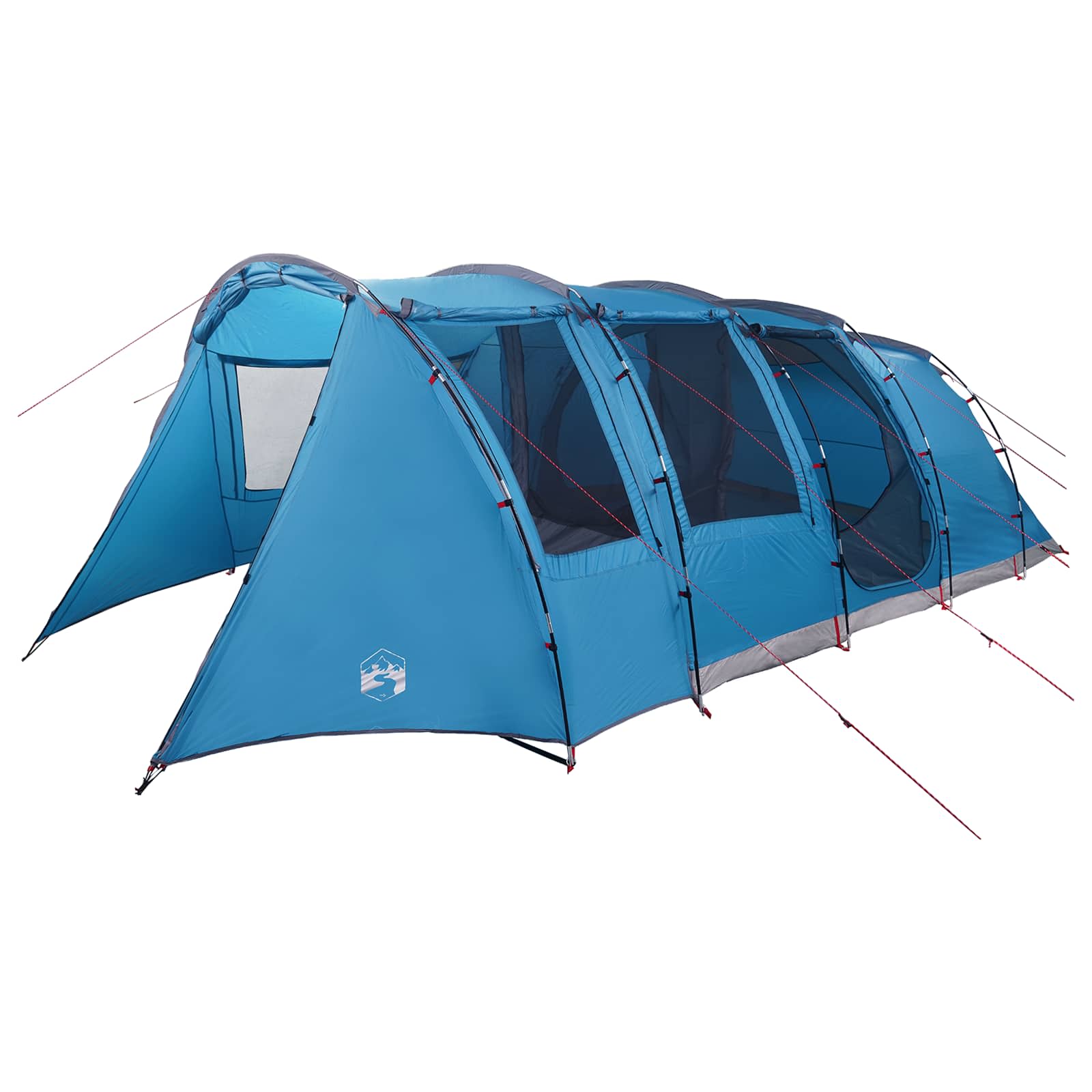 vidaXL Namiot tunelowy niebieski 675 x 392 x 210 cm