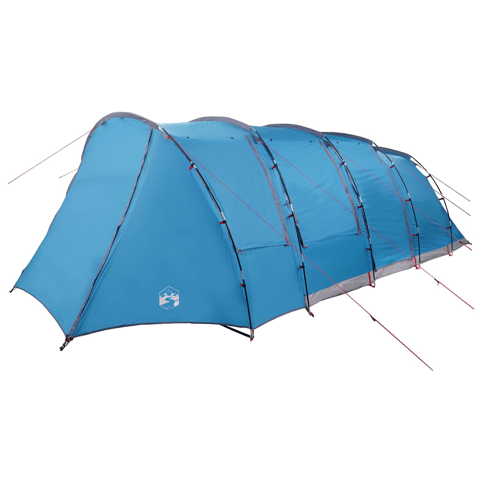 vidaXL Namiot tunelowy niebieski 675 x 392 x 210 cm