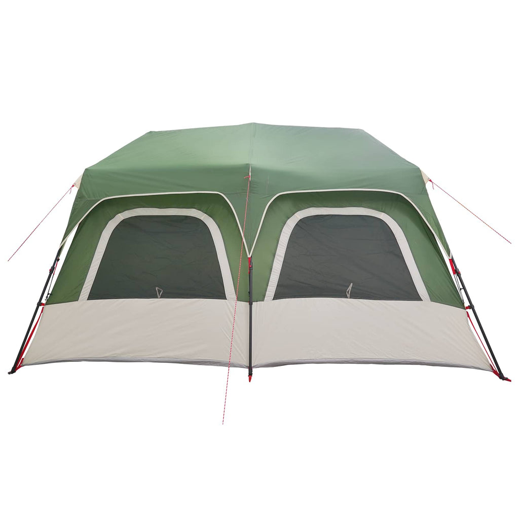 vidaXL Namiot Instant zielony 8-osobowy Polyester 185T z powłoką PU