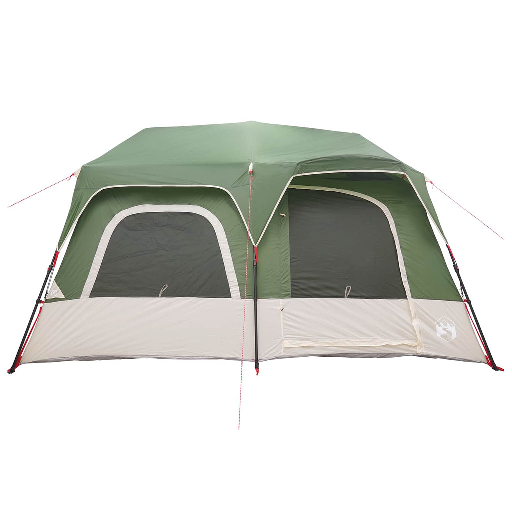 vidaXL Namiot Instant zielony 8-osobowy Polyester 185T z powłoką PU